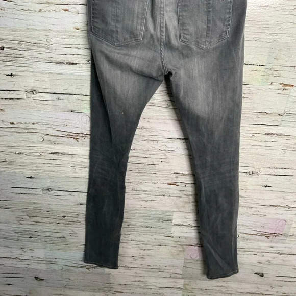 Rag & Bone Women's Skinny Slim Gray Wash Buxton Stretch Jeans Mid RIse Size 25 - Picture 9 of 10